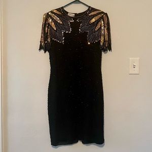 Beautiful Beaded/Sequenced Vintage Dress
